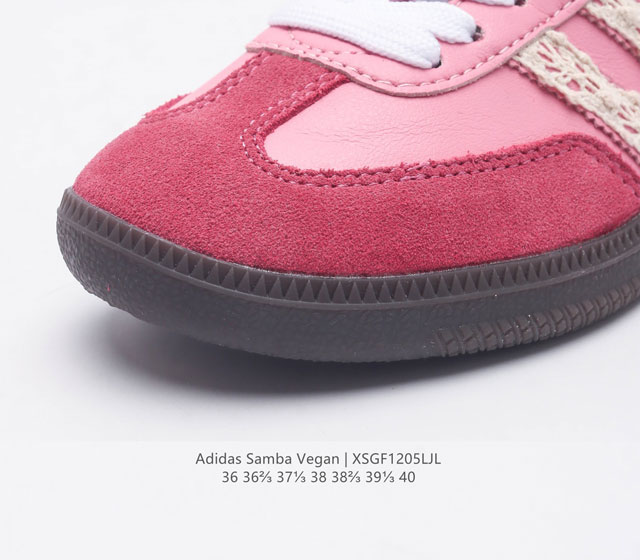 Special price Adidas men's and women's sports shoes, clover sambavegan casual shoes, training shoes, retro board shoes, classic sports shoes with environmentally friendly design, rejuvenated Adidas Samba classic shoes strive to accompany