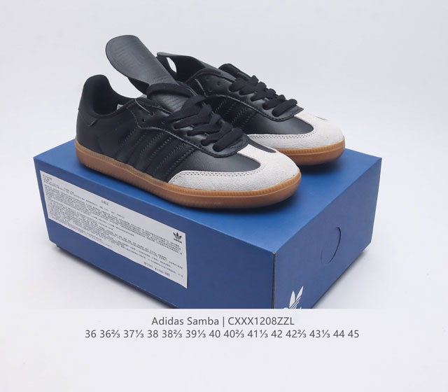 Adidas Originals Samba Og Shoes is a classic sports shoe that showcases a casual and modern style. It is a fashionable classic shoe that was born in the 1950s