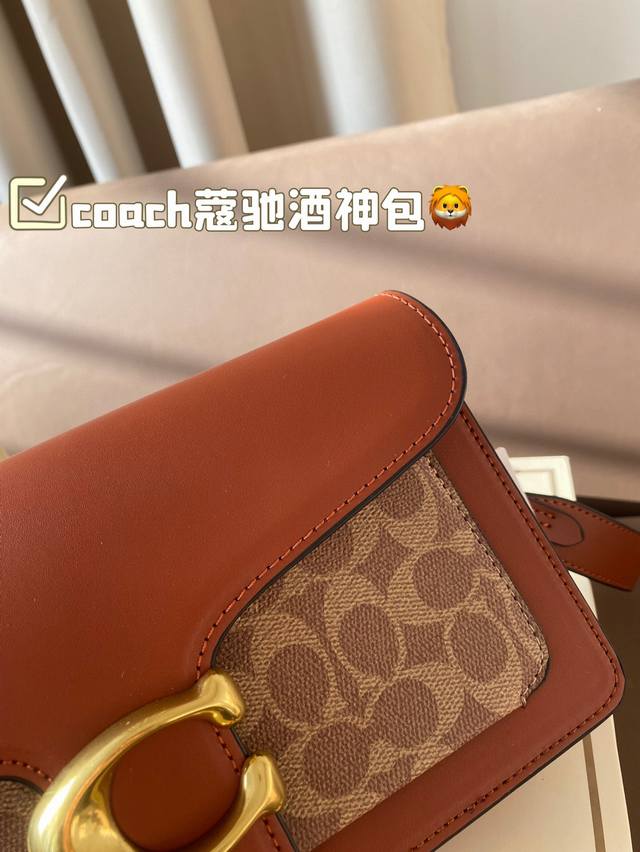 The color matching of Coach Coach's Wine God Bag this time is simply a fairy color scheme! High in appearance and versatile, suitable for both handheld and crossbody use, this is the Coach Wine God! Cute and able to pretend! Handheld crossbody looks