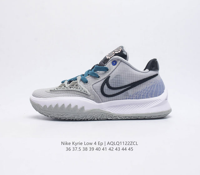The Nike Kyrie Low 4 Ep men's and women's Irving 4 low top practical basketball shoes are designed to help players achieve fast performance and multi-directional grip while controlling the ball and shaking off defense. The Nike Kyrie Low 4 Ep men's a