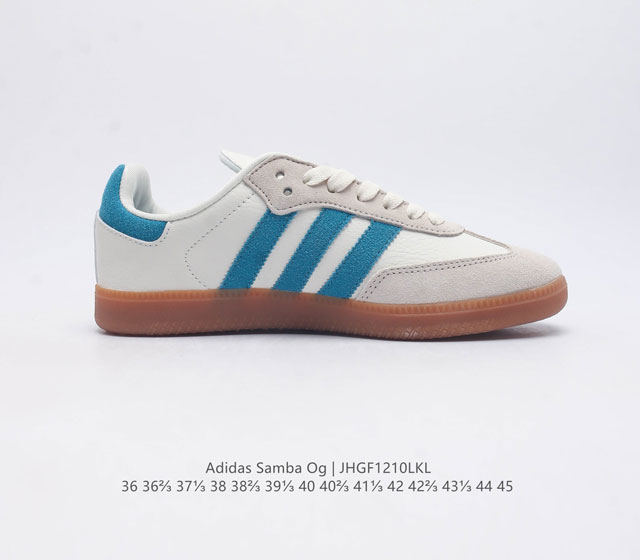 Adidas Originals Samba Og Shoes is a classic sports shoe that showcases a casual and modern style. It is a fashionable classic shoe that was born in the 1950s