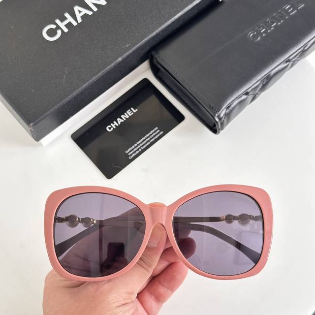 Online hot spot direct sales Chanel Naza super beautiful Chanel ch5339-H double pearl sunglasses
