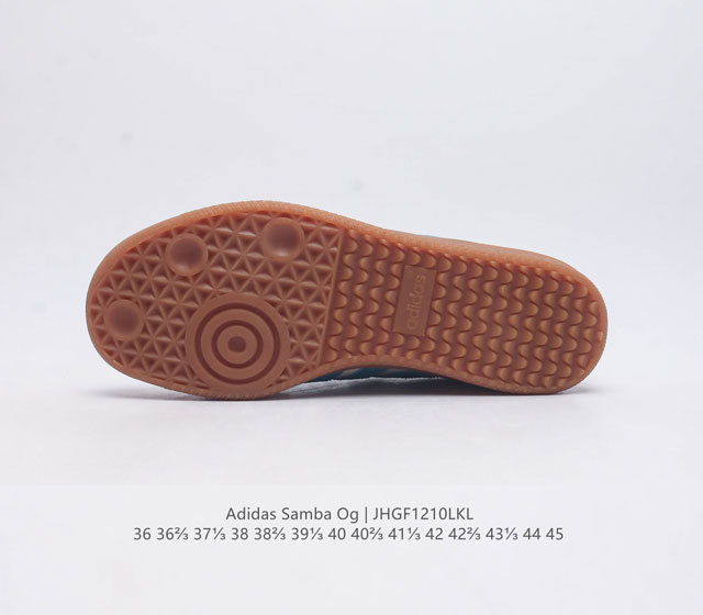 Adidas Originals Samba Og Shoes is a classic sports shoe that showcases a casual and modern style. It is a fashionable classic shoe that was born in the 1950s