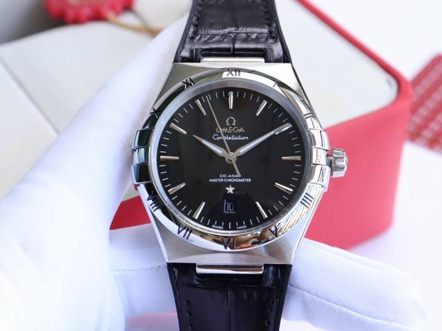 Starry Eternal Constellation Watch Fifth Generation Constellation Series! New original size 41Mm watch! Fully automatic imported mechanical movement, hot selling single item Omega Constellation series men's mechanical watch, new upgraded version arri