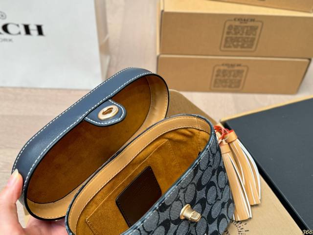 Airplane Box Coach Coach Original Small Box~Makeup Box Retro Series - Versatile Artifact Original Single Fabric Leather Super Soft Touch Super Good Large Capacity Color Just Right and Exquisite Size: 19 13: