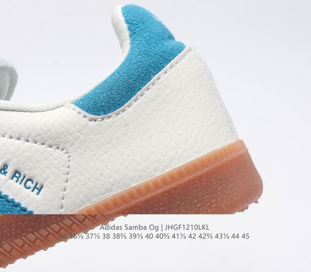 Adidas Originals Samba Og Shoes is a classic sports shoe that showcases a casual and modern style. It is a fashionable classic shoe that was born in the 1950s